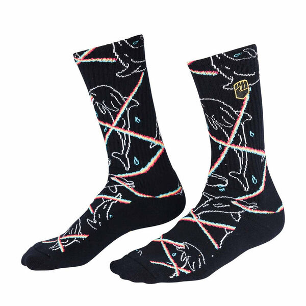 Fist Lazer Dolphin Crew Sock