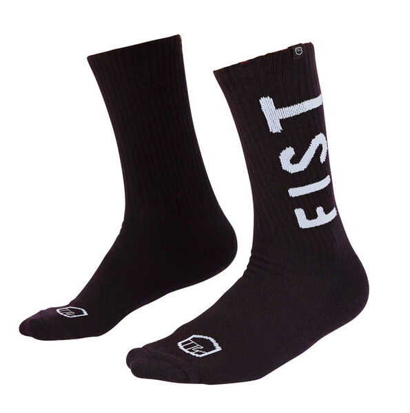 Fist Spell Out Crew Sock