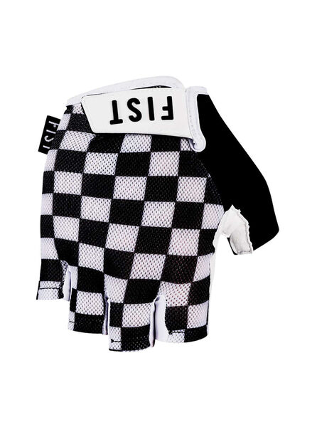 Fist Chequer Half Finger Adult Glove