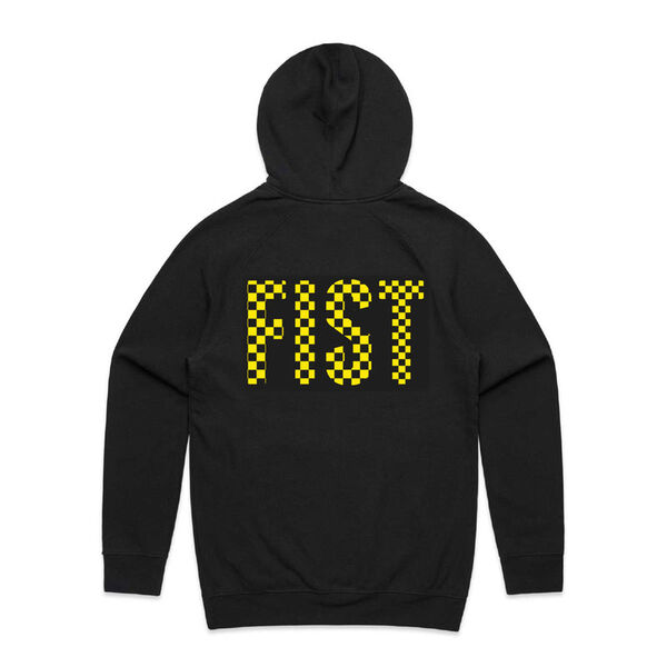 Fist Yella Check Hoodie